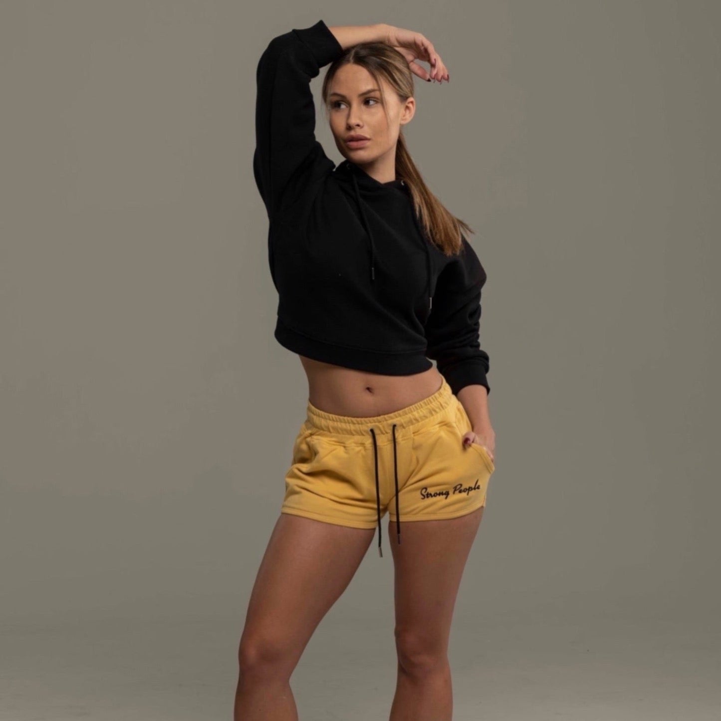 MUSTARD YELLOW SHORTS