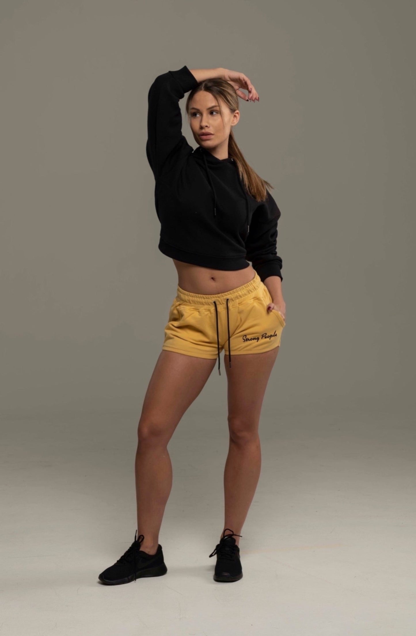 MUSTARD YELLOW SHORTS