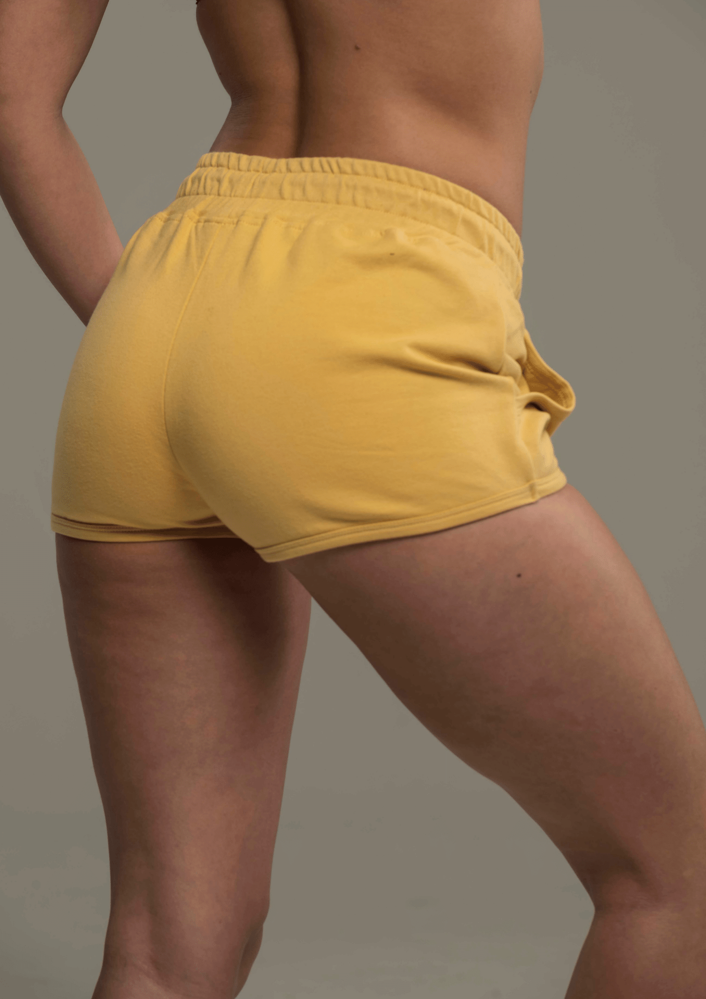 MUSTARD YELLOW SHORTS